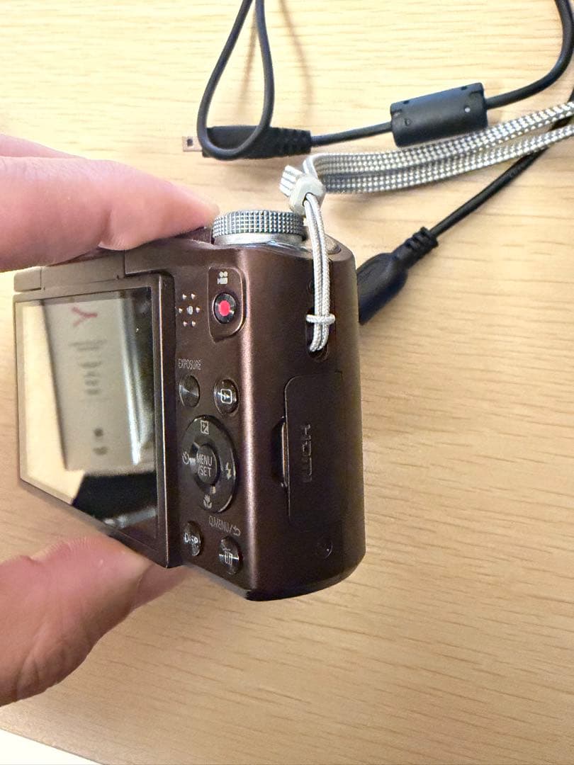（動作確認済）LUMIX DC VARIO ブラウン コンパクトデジタルカメラ