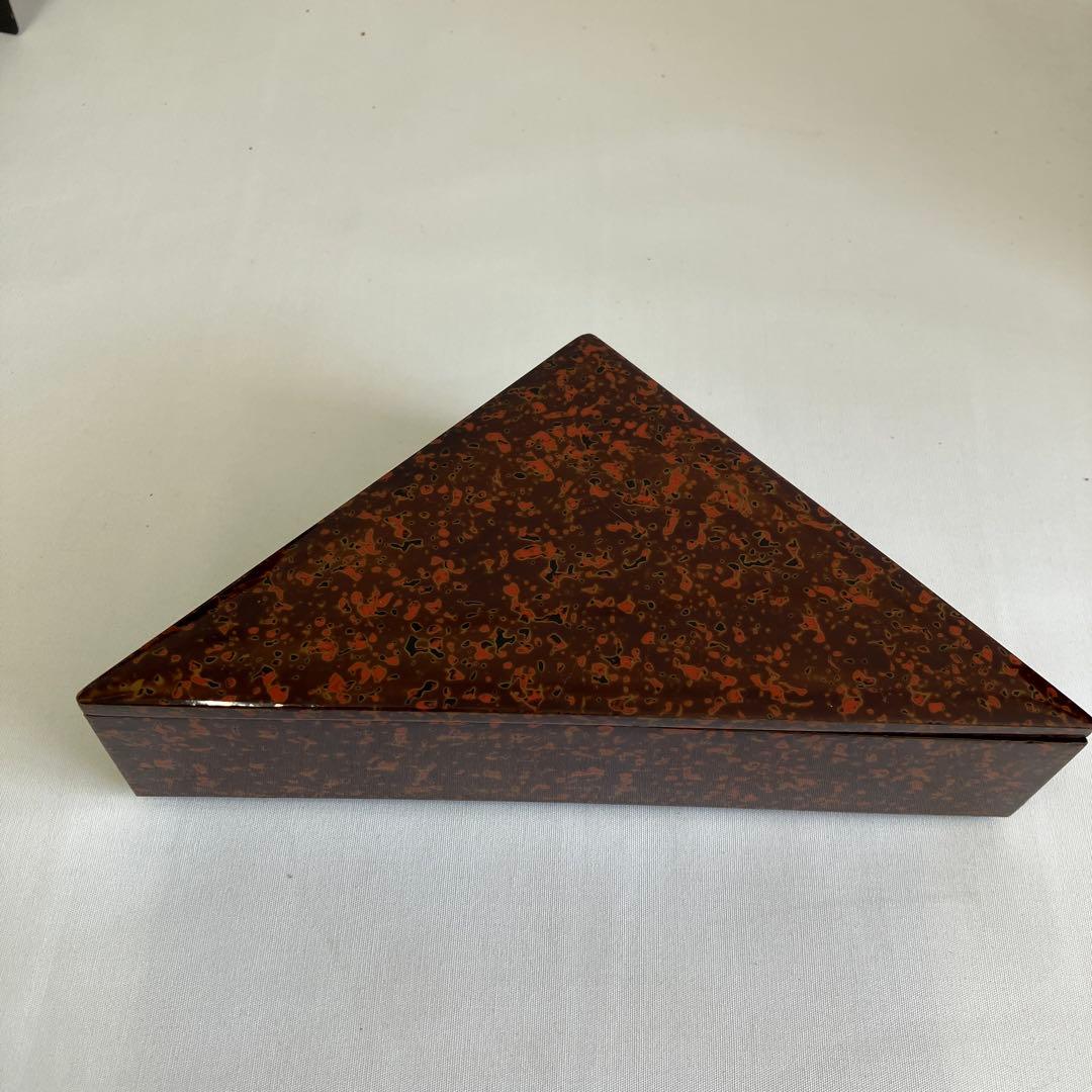 替漆塗両開五段重　お花見弁当　木製漆器　堤重箱　時代物