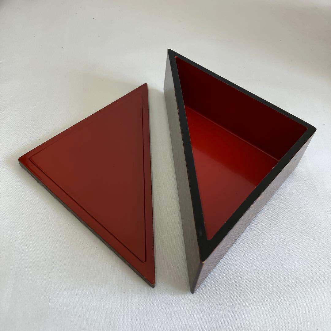 替漆塗両開五段重　お花見弁当　木製漆器　堤重箱　時代物