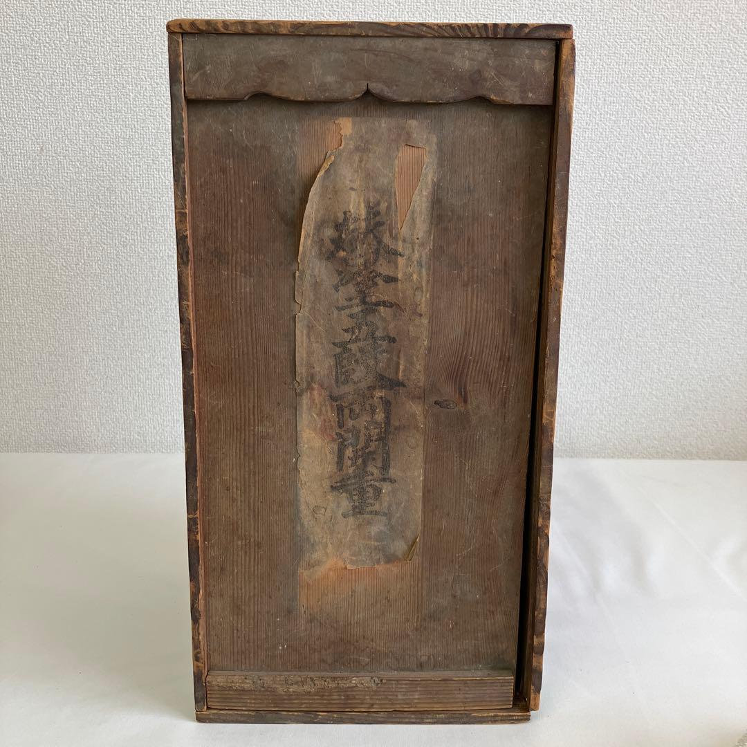 替漆塗両開五段重　お花見弁当　木製漆器　堤重箱　時代物