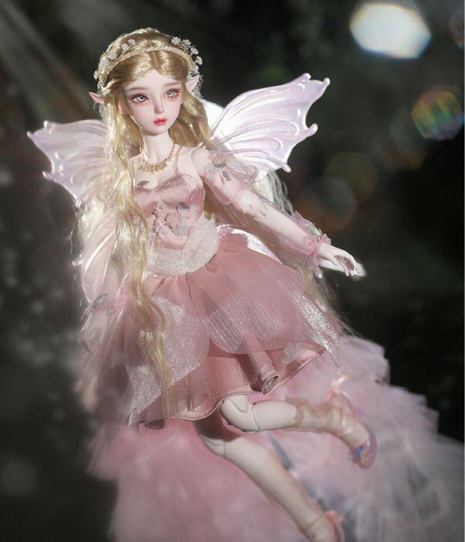 AA08  bjd 1/4 ドール本体　Sue　球体関節人形 ハンドメイド