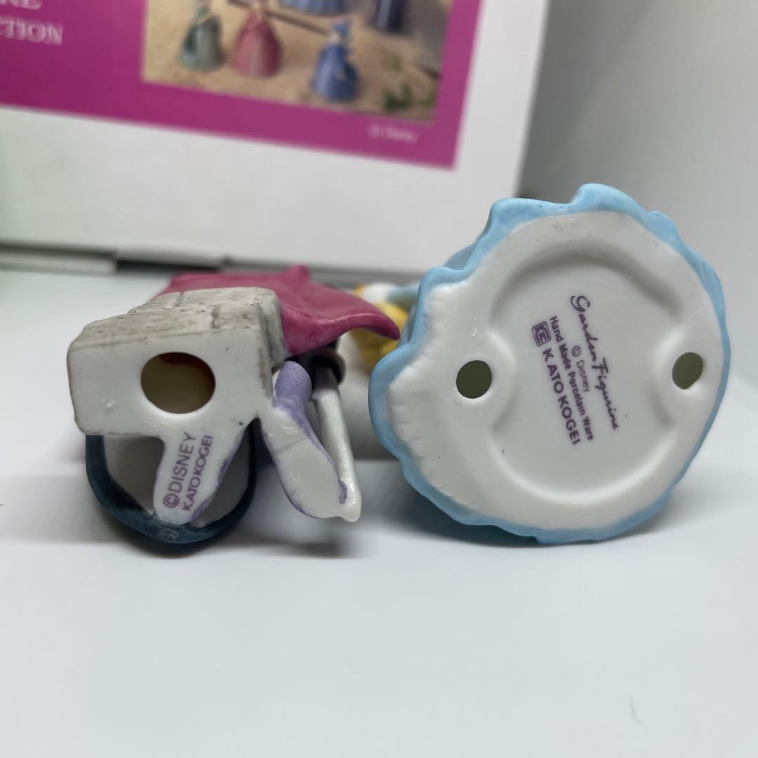 【廃盤】眠れる森の美女　陶器フィギュア5体 加藤工芸 箱付