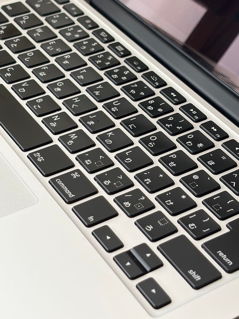 コーティング剥がれなし！MacBook Pro 13インチ 2014