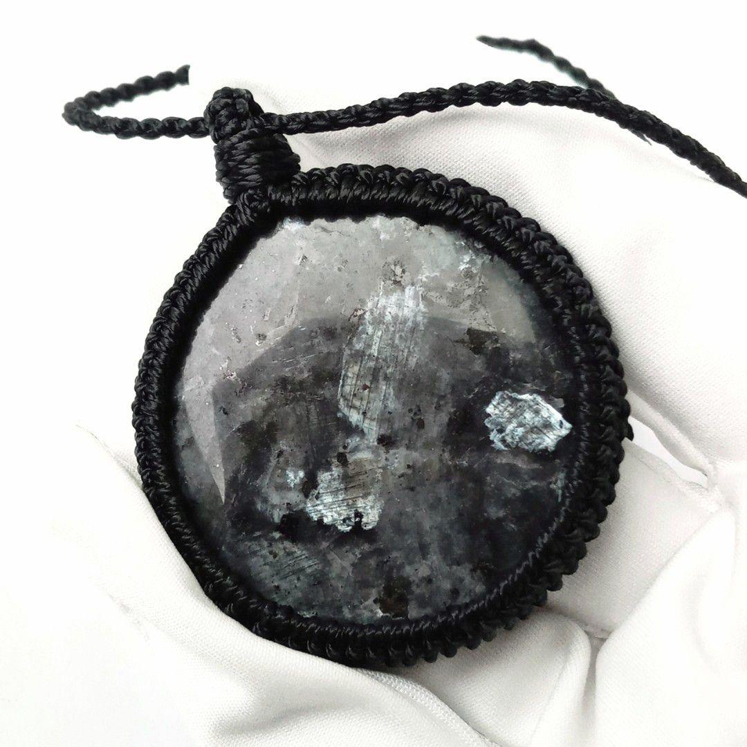 ネックレス｜癒やし・目標達成・問題解決など｜ラルビカイト×ブラックスピネル