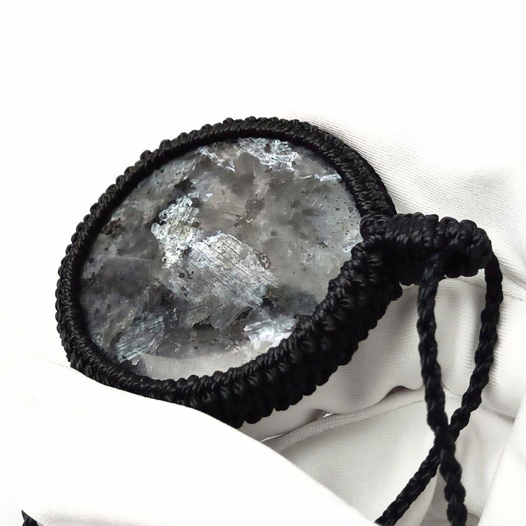 ネックレス｜癒やし・目標達成・問題解決など｜ラルビカイト×ブラックスピネル