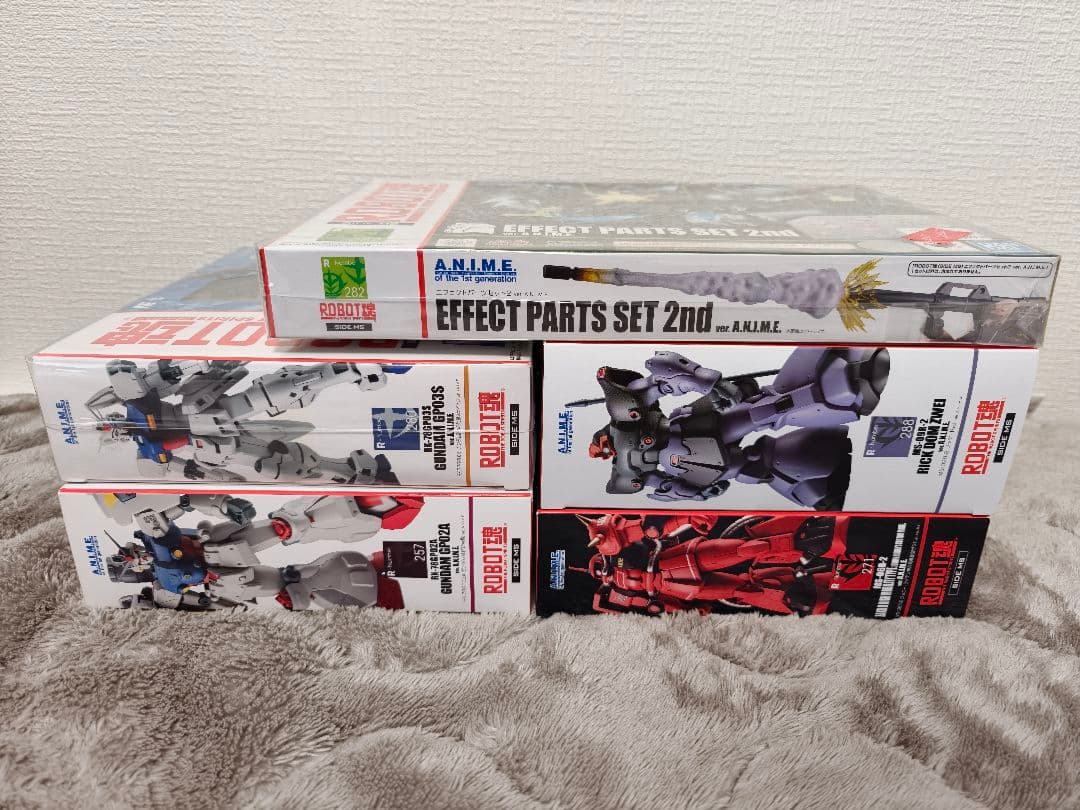 ロボット魂まとめ売り　スターダストメモリー MSV エフェクト2