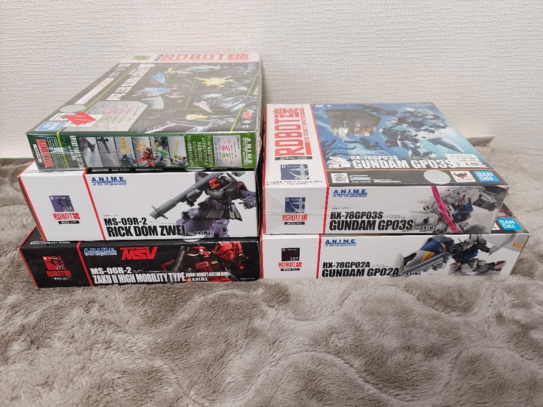 ロボット魂まとめ売り　スターダストメモリー MSV エフェクト2