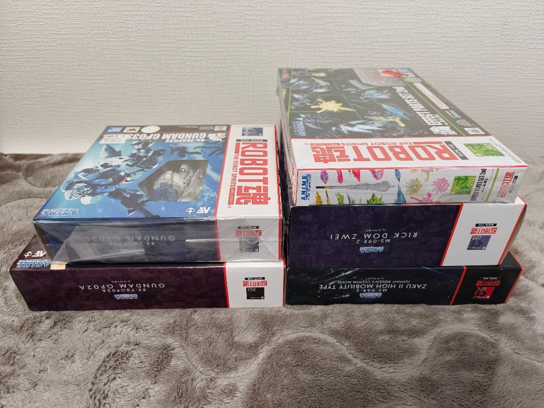 ロボット魂まとめ売り　スターダストメモリー MSV エフェクト2