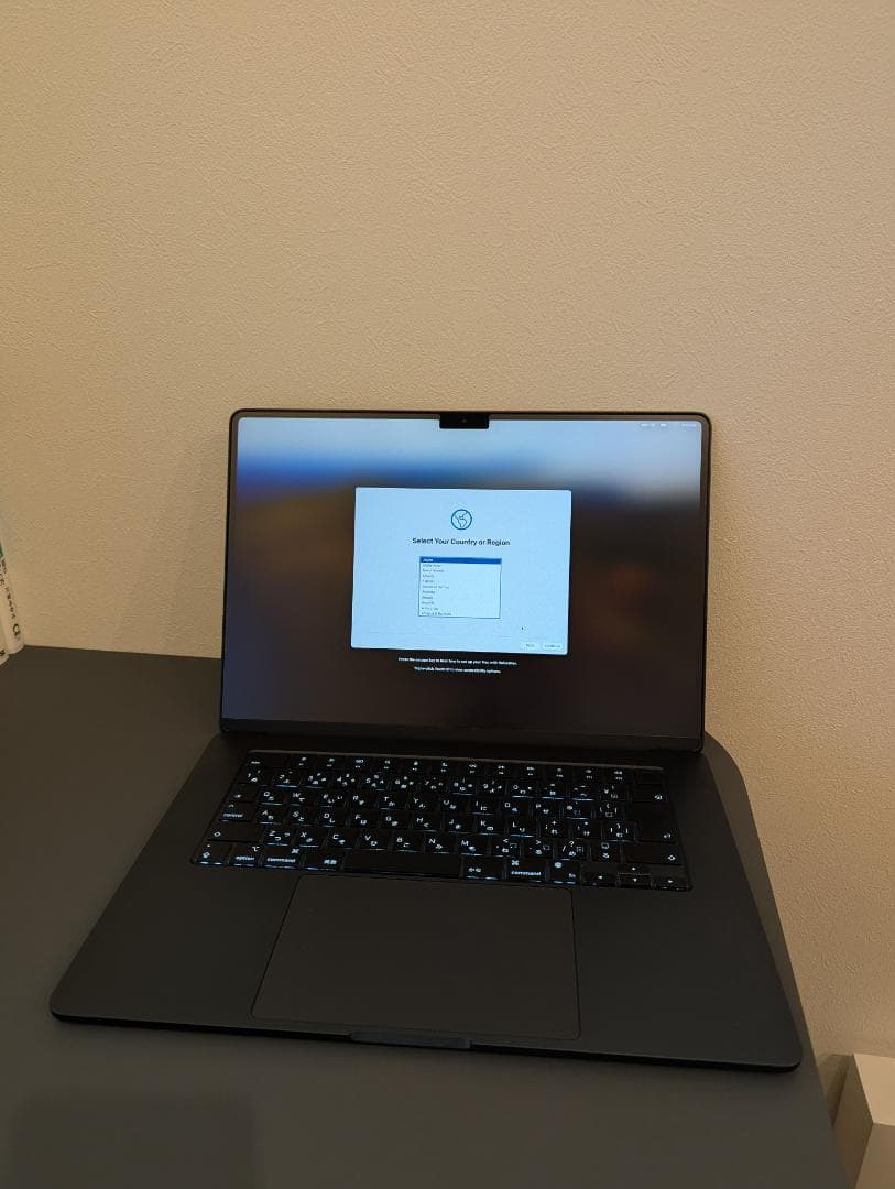 MacBook Air M3 15インチ MRYU3J/A ミッドナイト