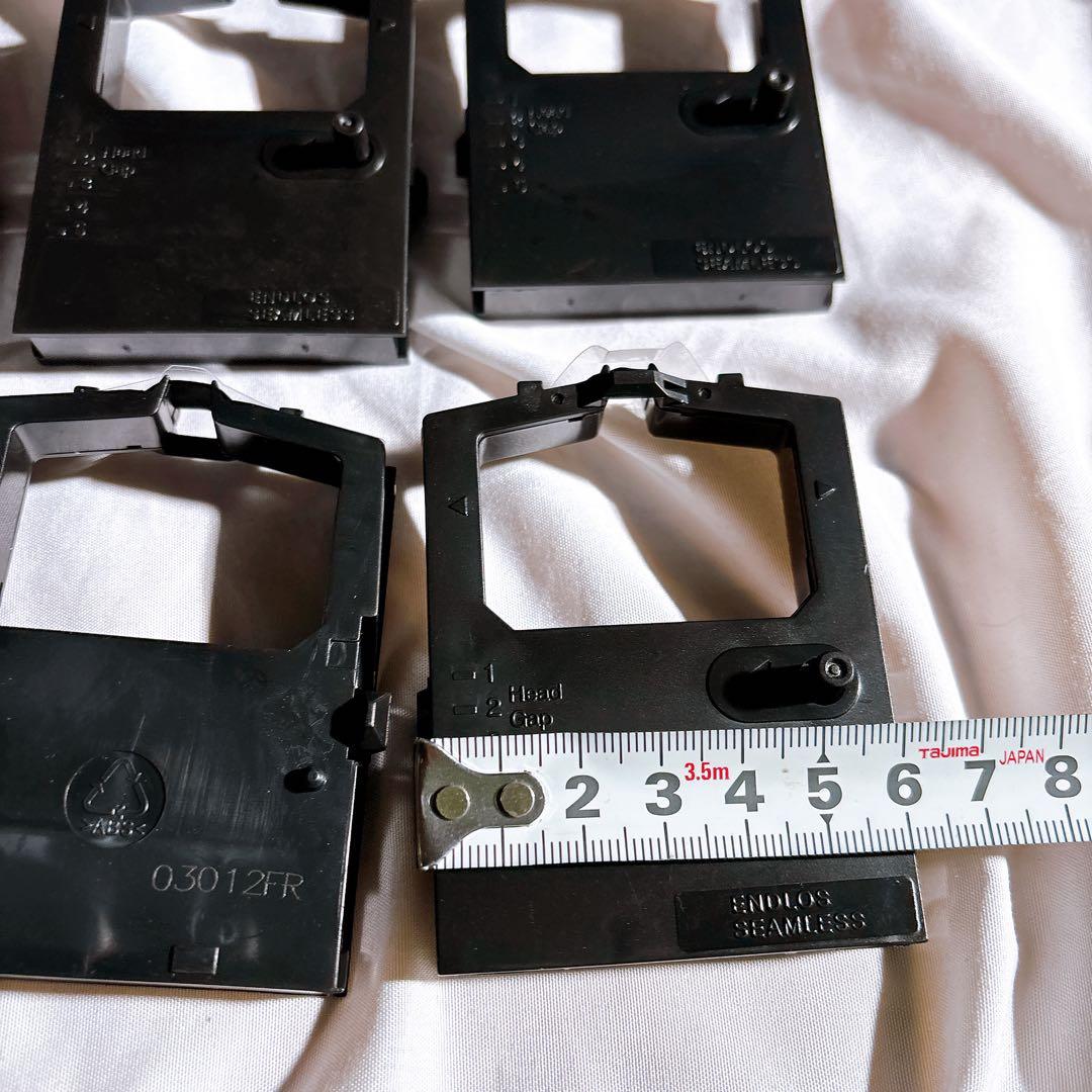 ☆CASIO ブラック CR5650 インクリボンカセット 黒 6個