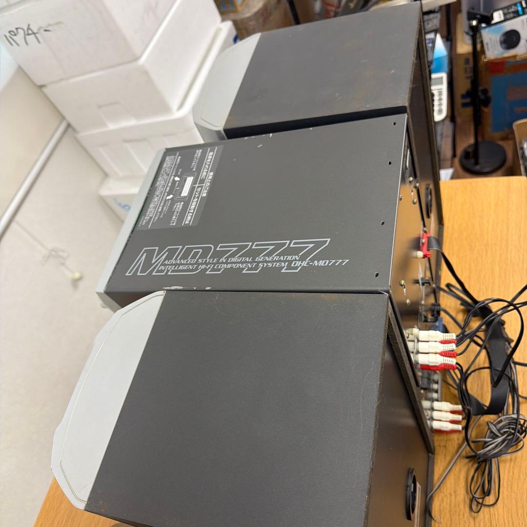 SONY MD777 コンポ SS-MD777スピーカー 、 リモコン付き