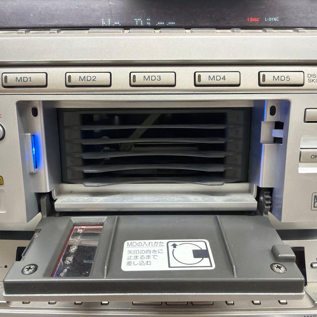 SONY MD777 コンポ SS-MD777スピーカー 、 リモコン付き