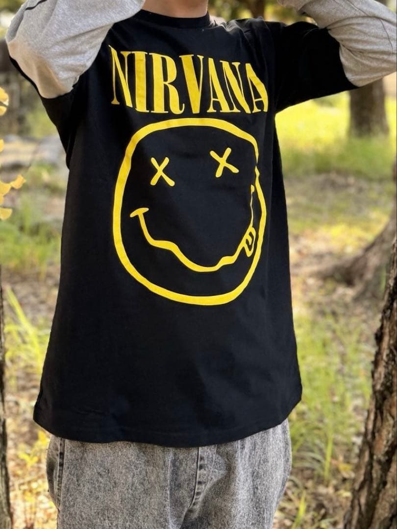 新品未使用 NIRVANA / 長袖Tシャツ Lサイズ