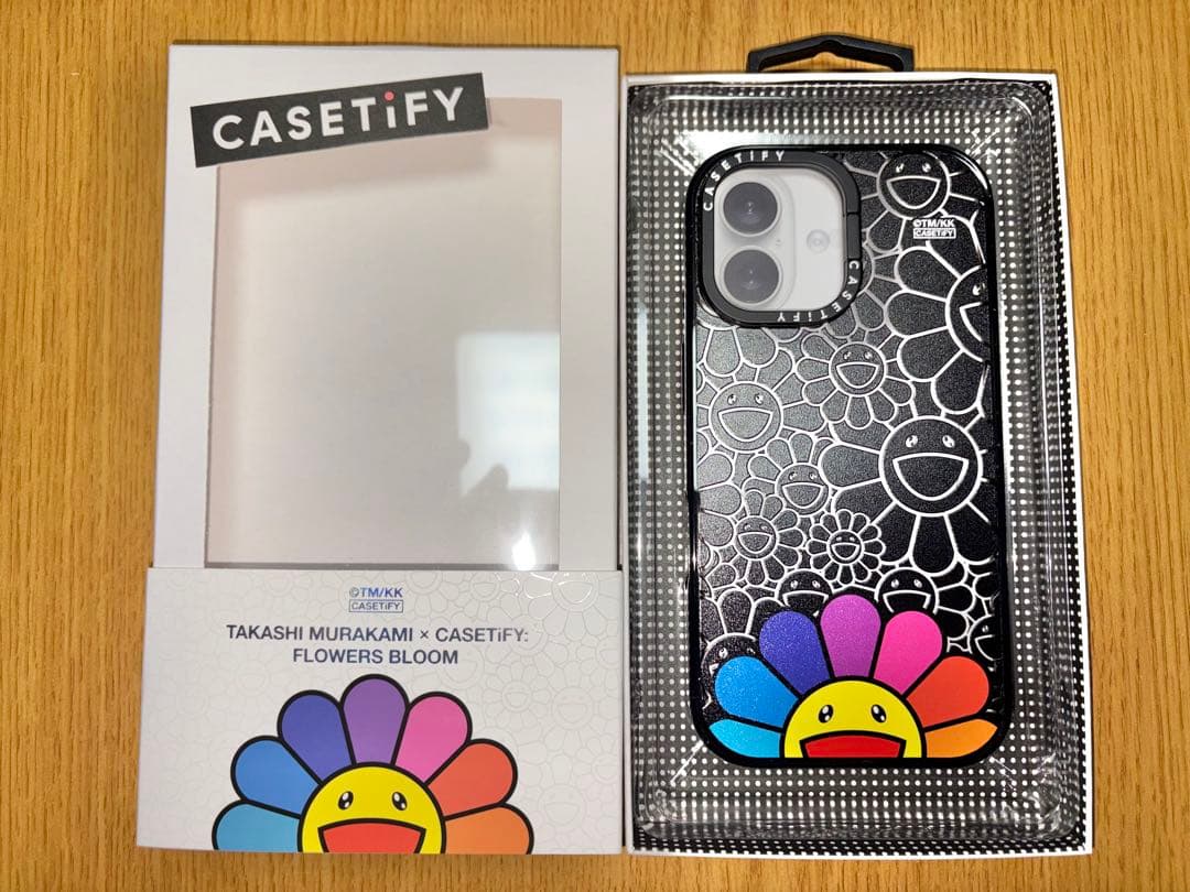 ケースティファイ 村上隆 iPhone16専用 スタンド付きケース 即日発送