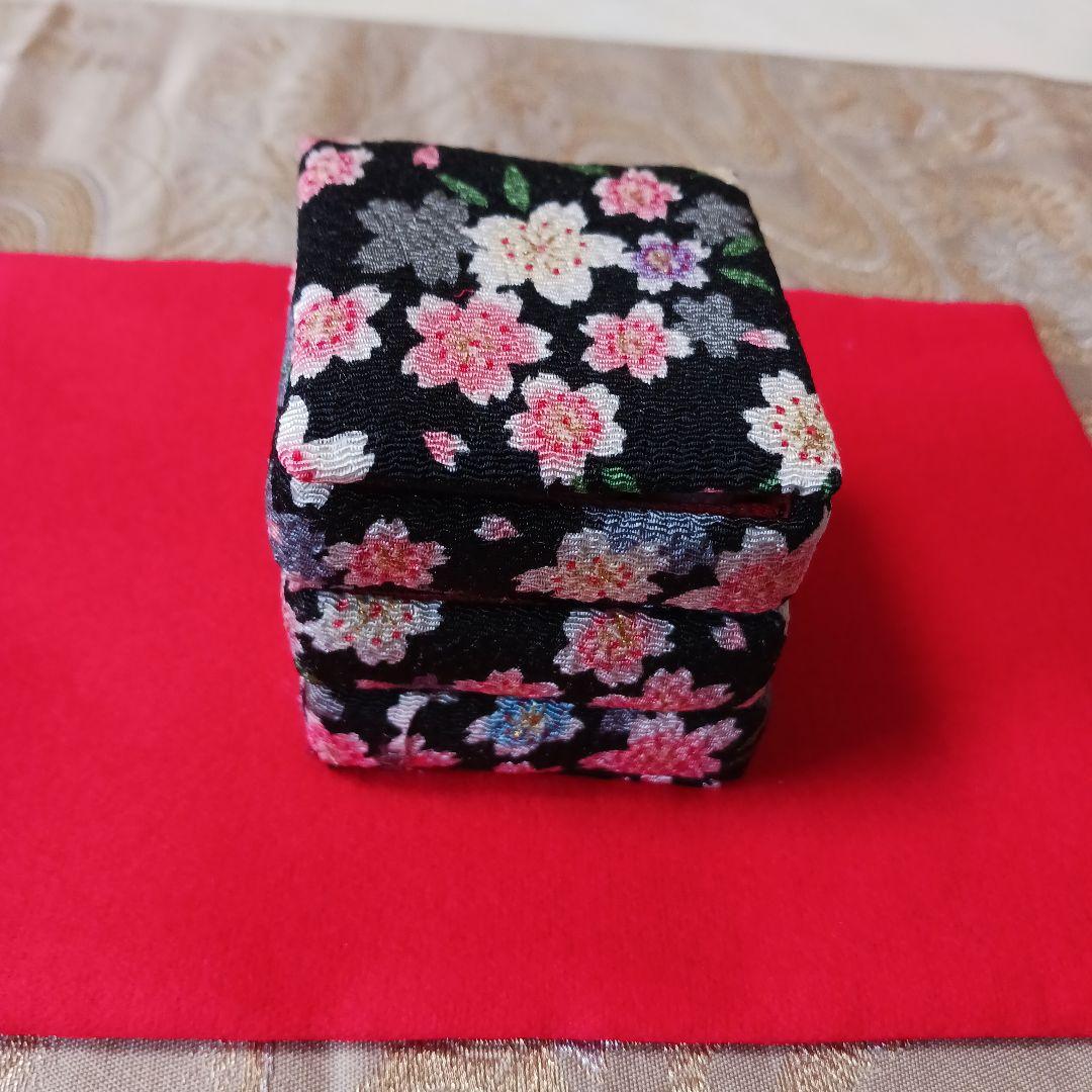 《マチャケ様ご予約》★桜の花の精とお花見三段お重★ちりめん細工