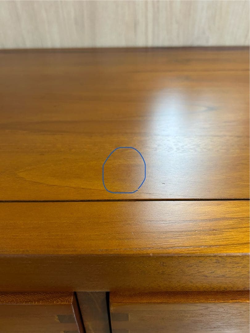 SCANTEAK チェスト 5段