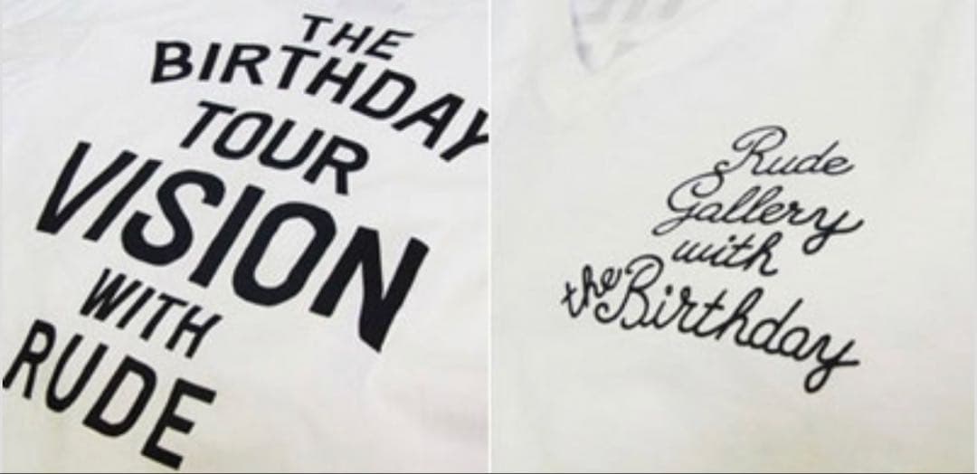 The Birthday VISION RUDE GALLERY Tシャツ　M