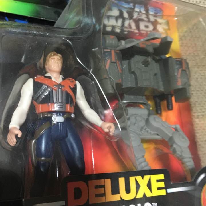 未開封☆スターウォーズ『デラックス版』3個セット！ルーク、ハン、ボバ・フェット