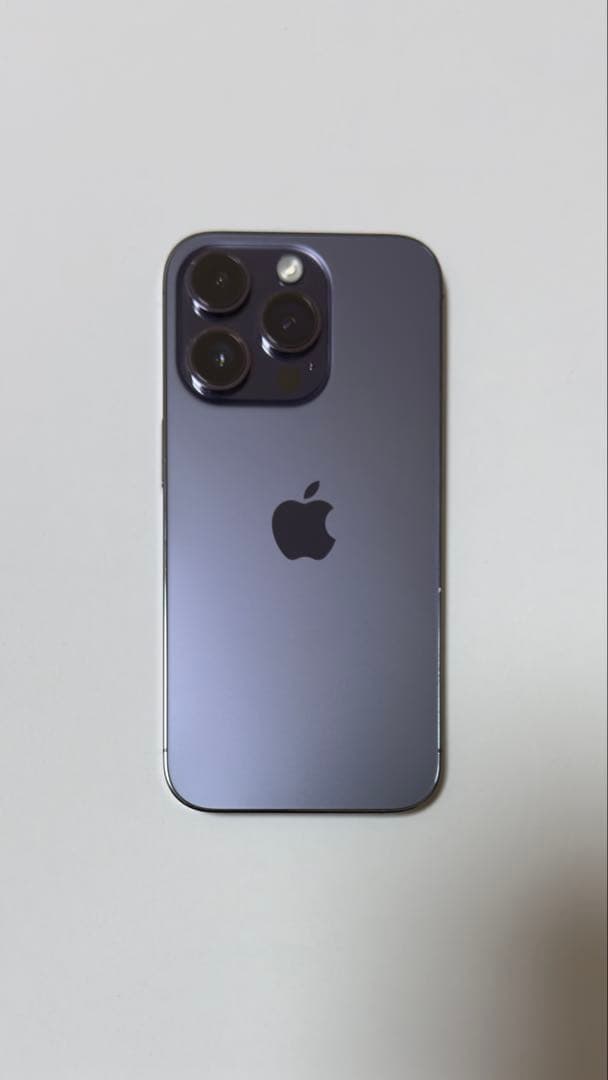 iPhone14 Pro 256GB ディープパープル SIMフリー美品値下げ中