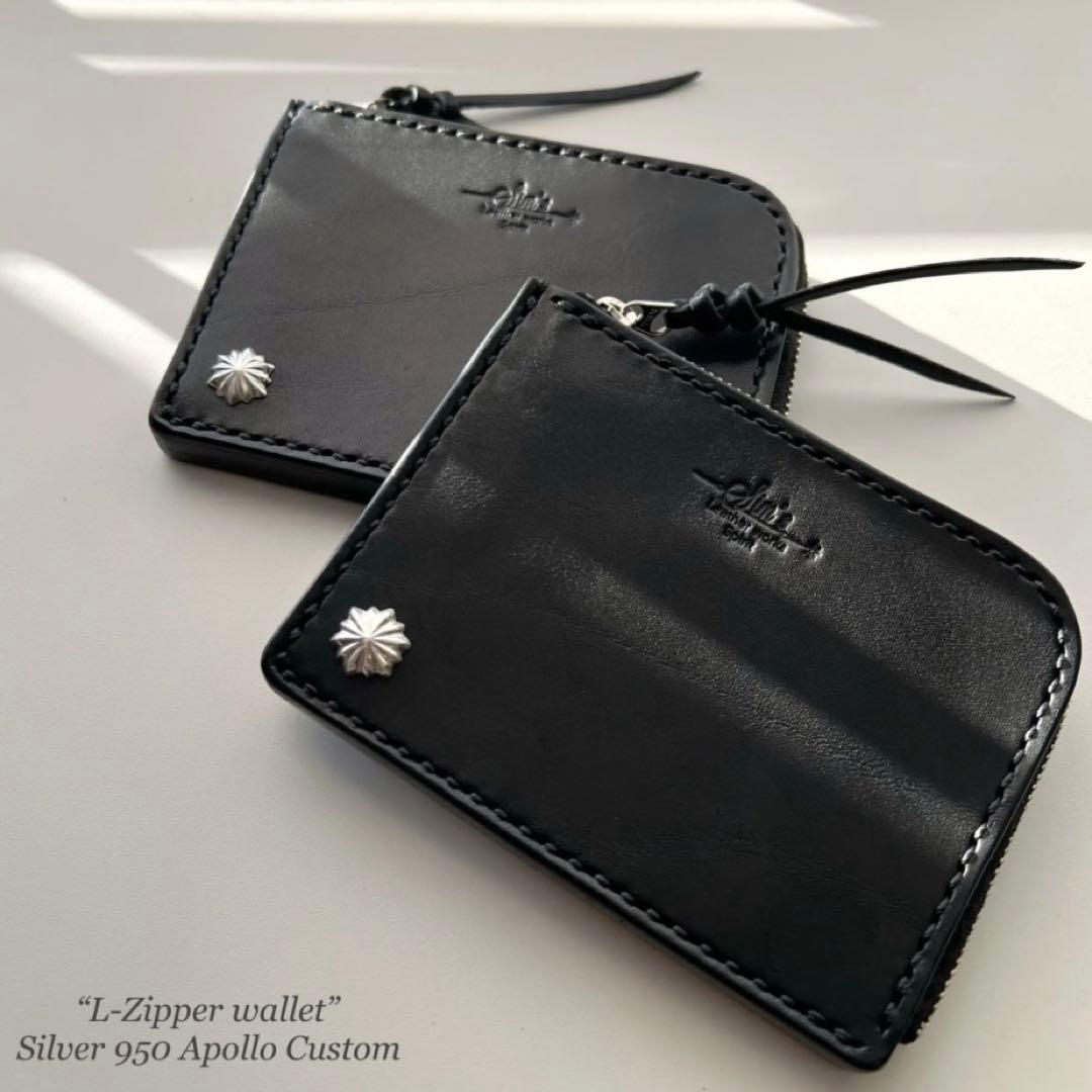 SIM's leather works spirit L型ファスナーウォレット