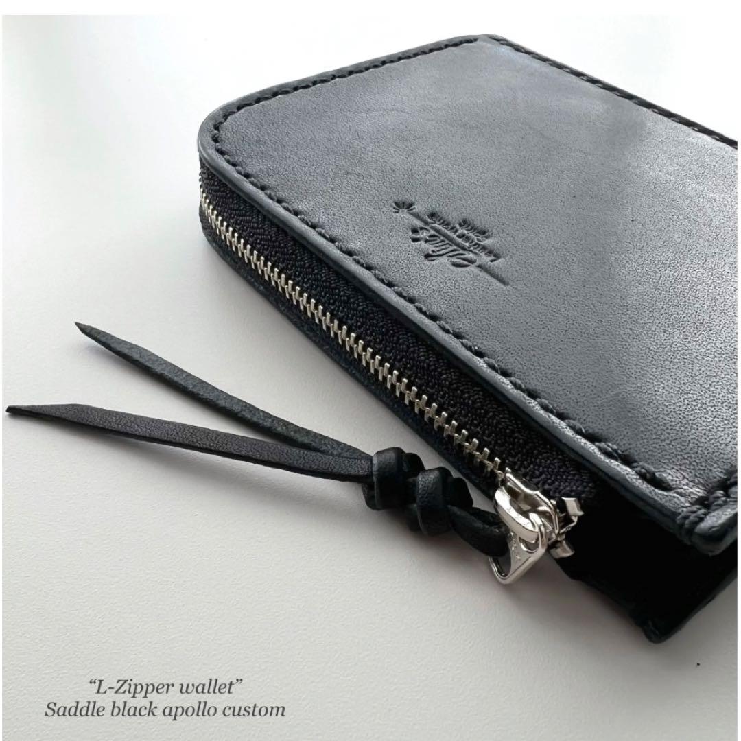 SIM's leather works spirit L型ファスナーウォレット