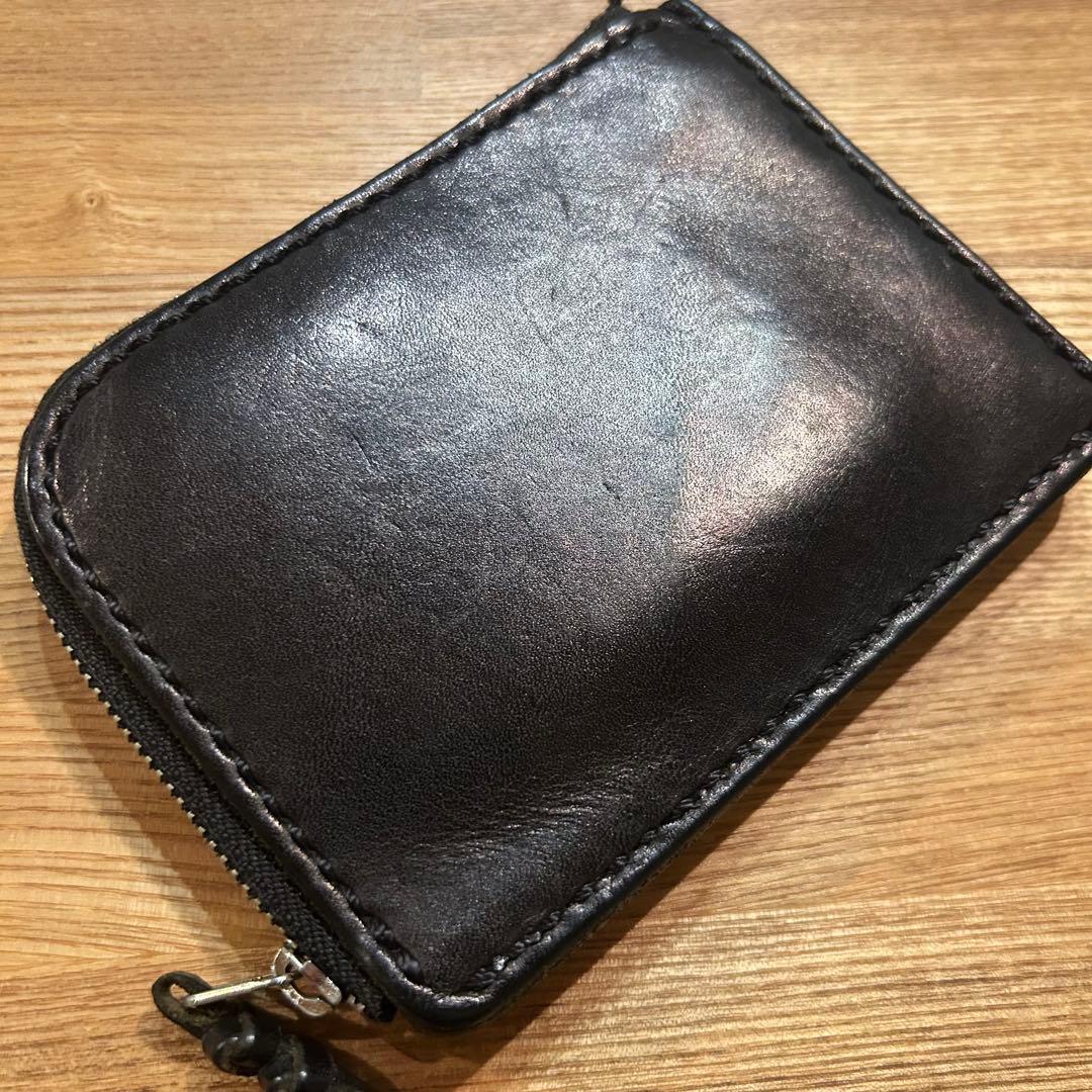 SIM's leather works spirit L型ファスナーウォレット