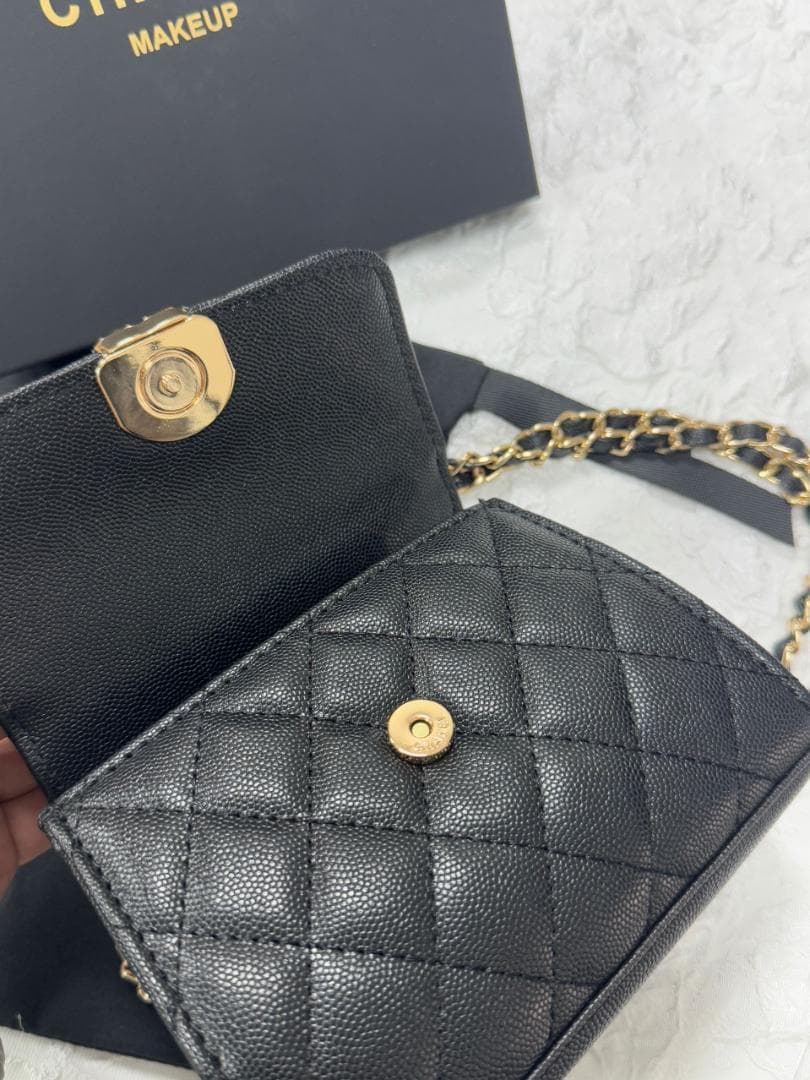 VIP✨ 非売品✨限定 ブラックレザーショルダーバッグ