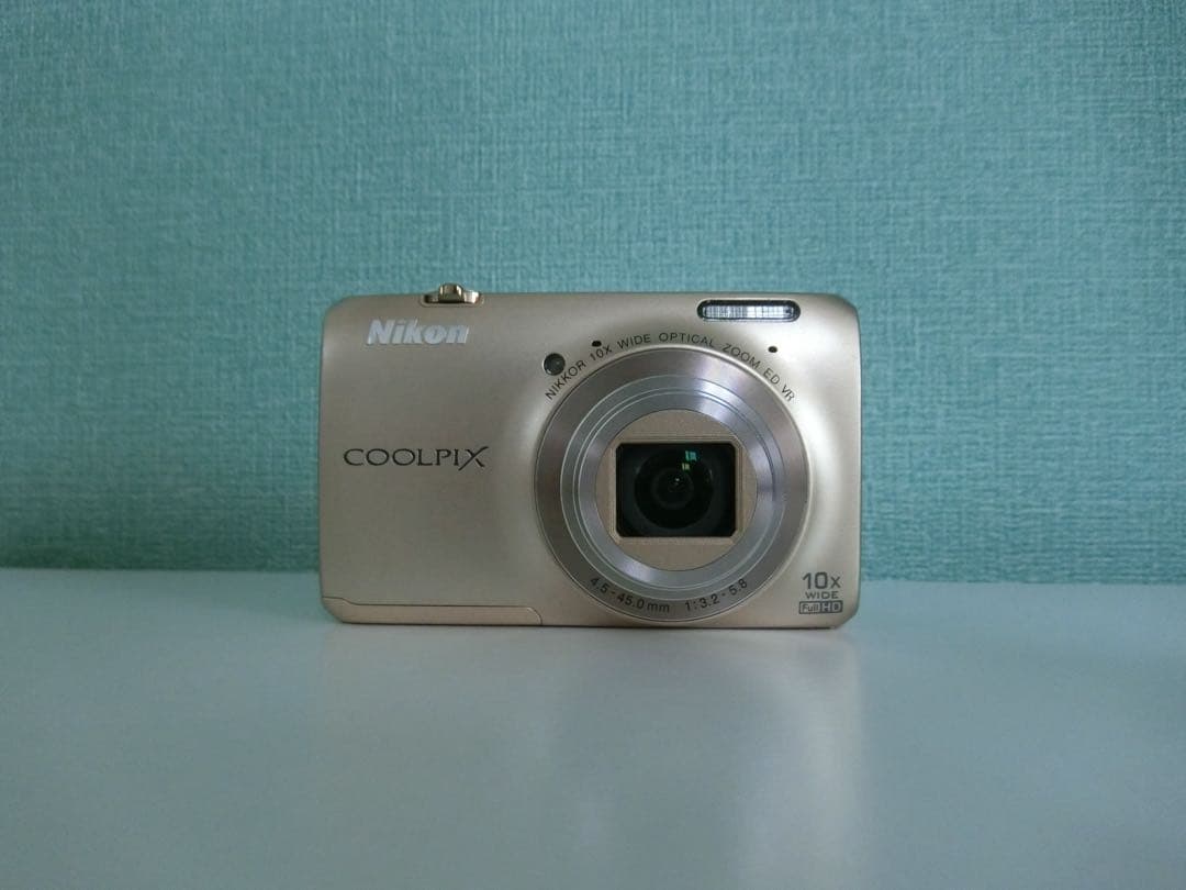 【美品】Nikon COOLPIX S6300 エレガントゴールドS6300GL