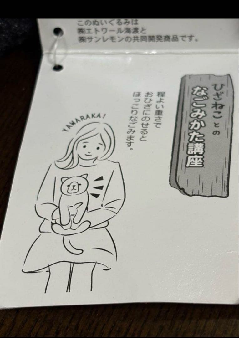 ❤新品・超レア❤ひざねこお座りクロ エトワール海渡✕サンレモン