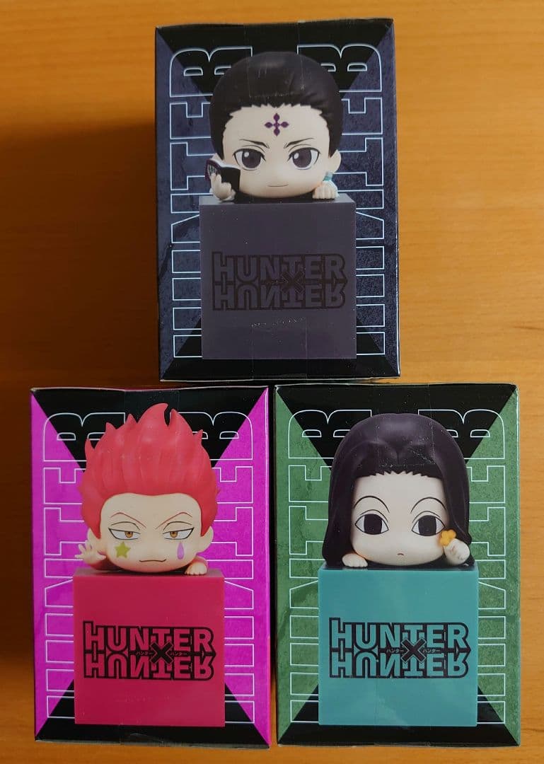 ハンターハンター ひっかけ フィギュア ② クロロ ヒソカ イルミ 新品未開封