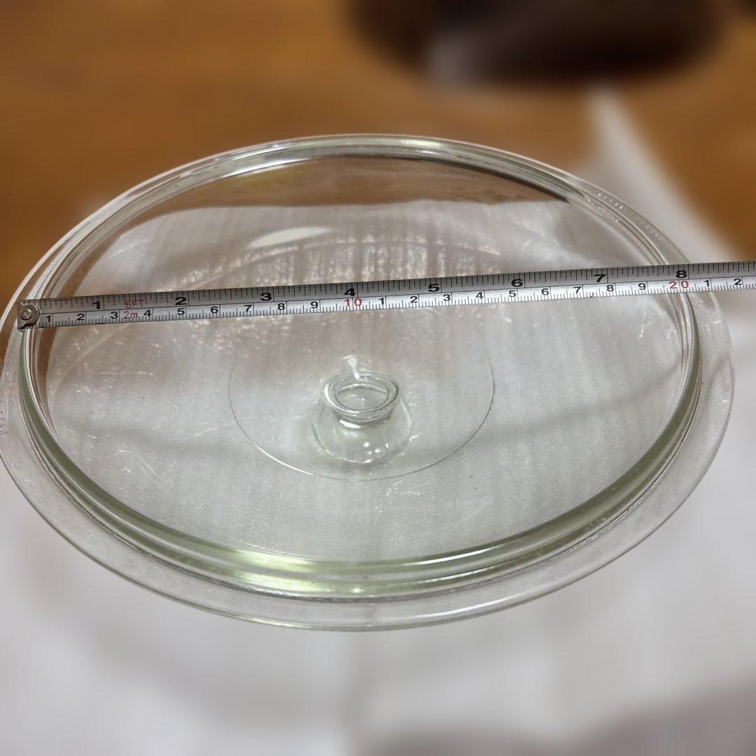 FMC ガラス製 円形ふた 20cm