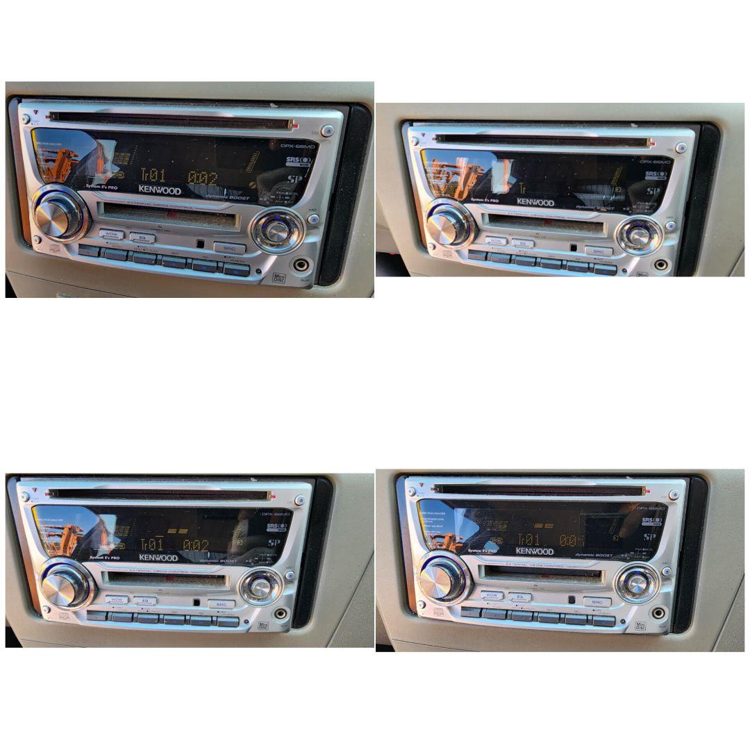 KENWOOD DPX-66MDD CD/MD 動作確認済