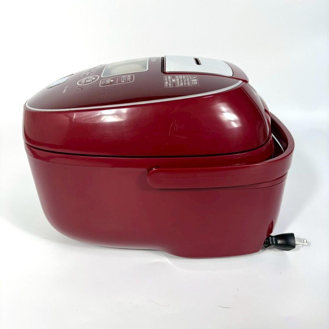 【動作品】 TOSHIBA 真空IH炊飯器 RC-10VRN 赤