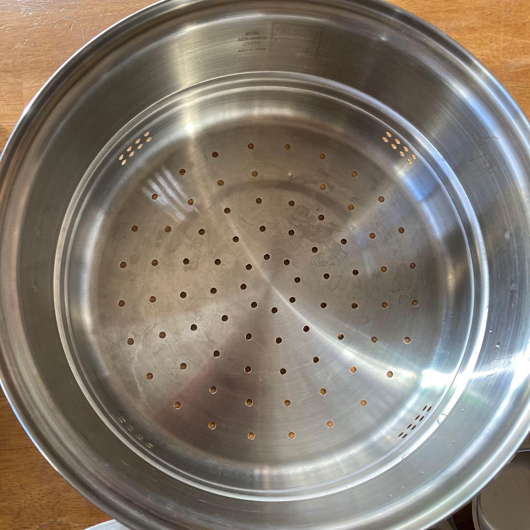 Amway クィーンクック スチーマー付き鍋セット 無水鍋