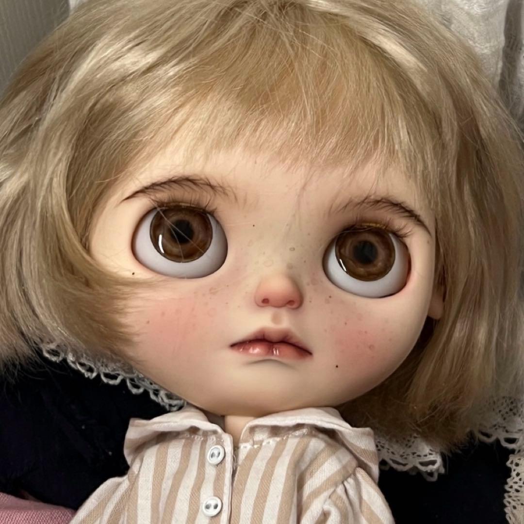 カスタムブライス 海外作家様 魅力的 惹かれる かわいい ナチュラルメイク