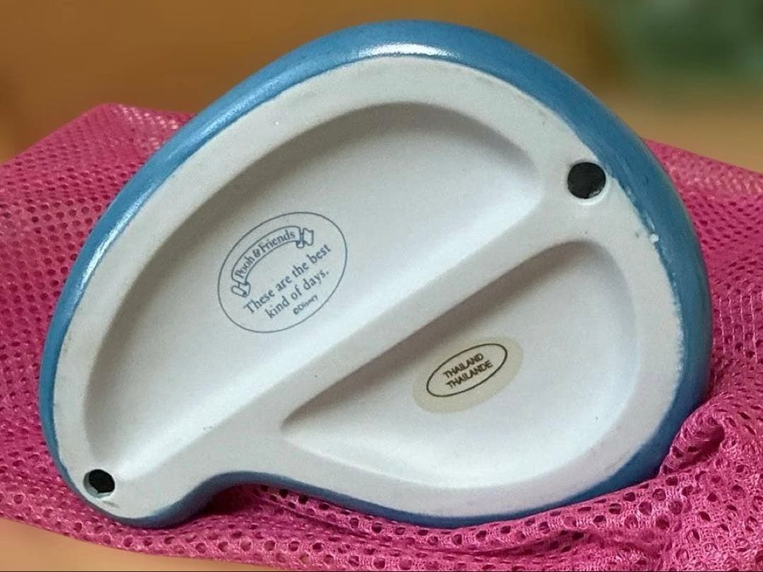 プーさん＆フレンズ 釣り 置物 陶器製 フィギュア