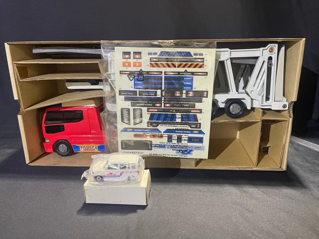 【トミカ ビッグキャリアカー】未使用 新品 付属トミカ ゆうパック bB 開封品