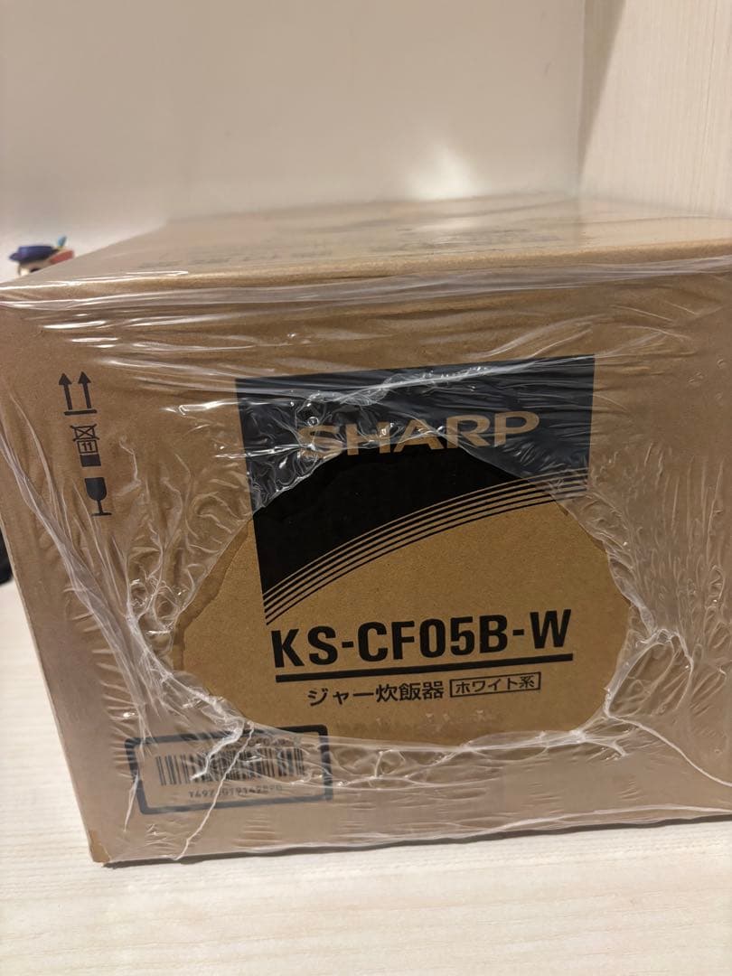 SHARP KS-CF05B-W 炊飯器 0.54L