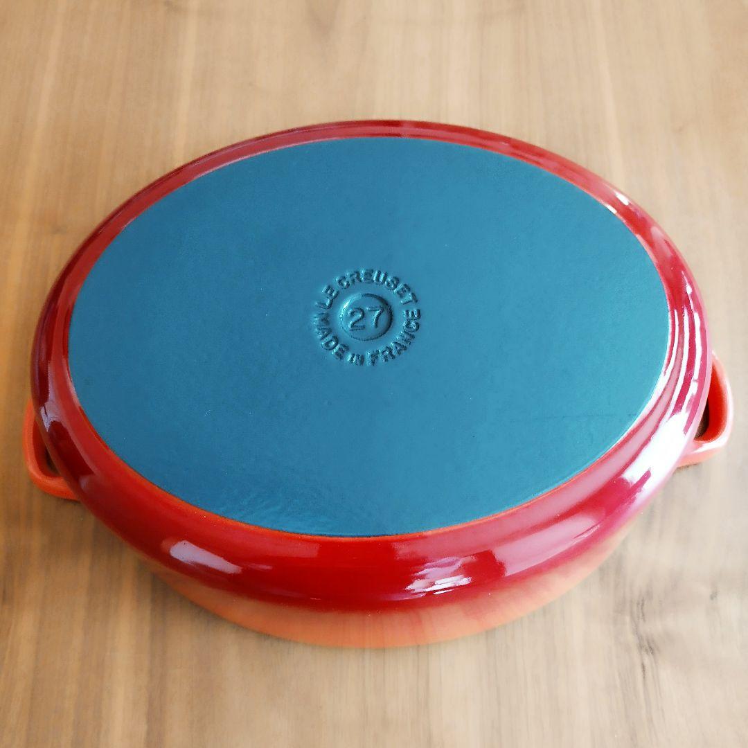 ☆シゲ☆[未使用保管品] ル・クルーゼ　 ココットオーバル27