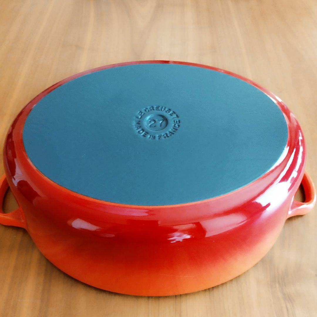 ☆シゲ☆[未使用保管品] ル・クルーゼ　 ココットオーバル27