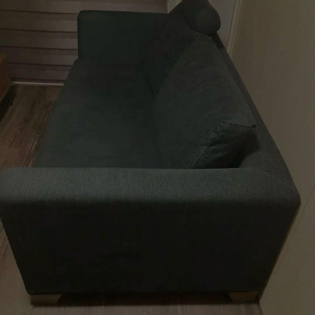 SPIGA ファブリックソファ 黒