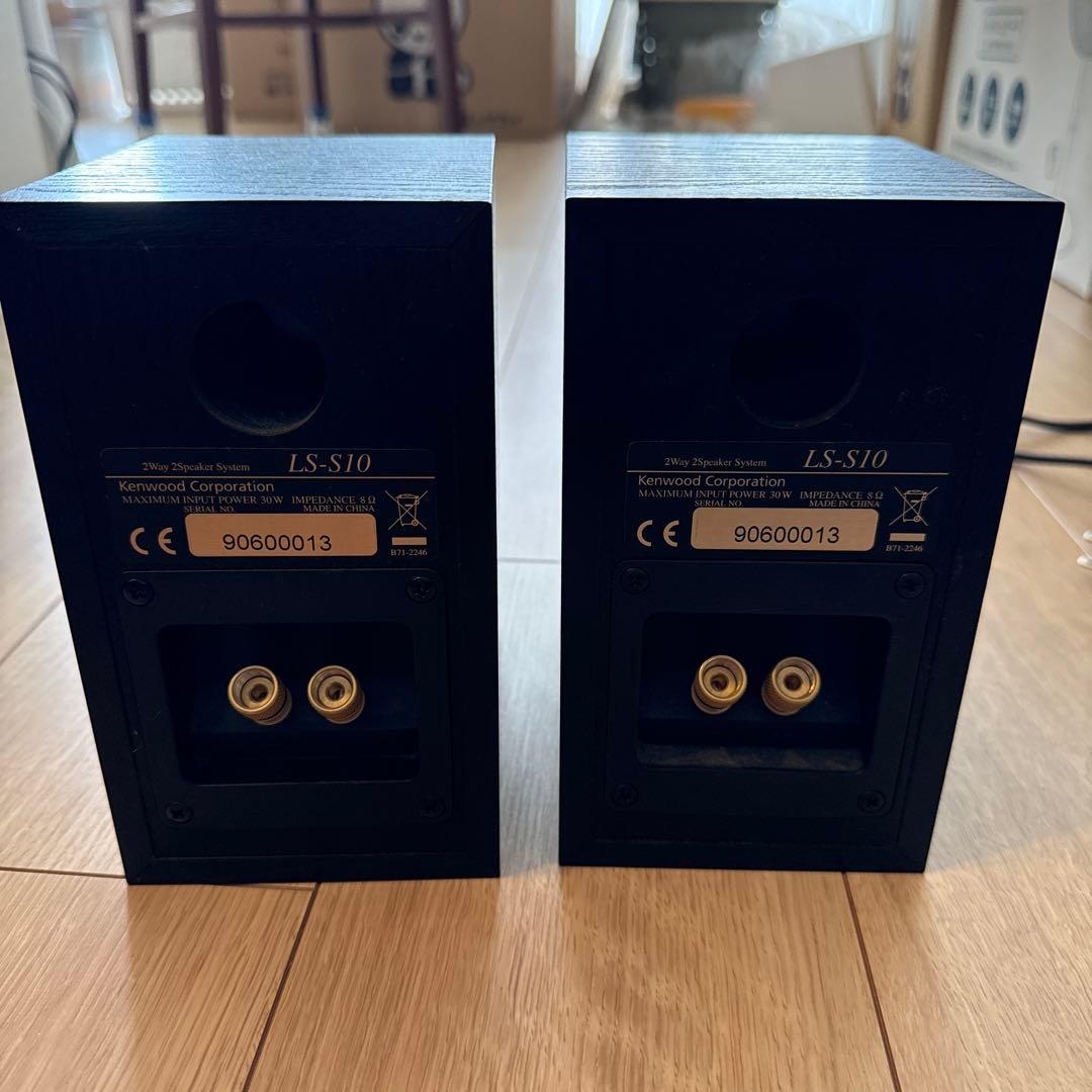 KENWOOD アンプ スピーカーセット（KA-S10 LS-S10×2）