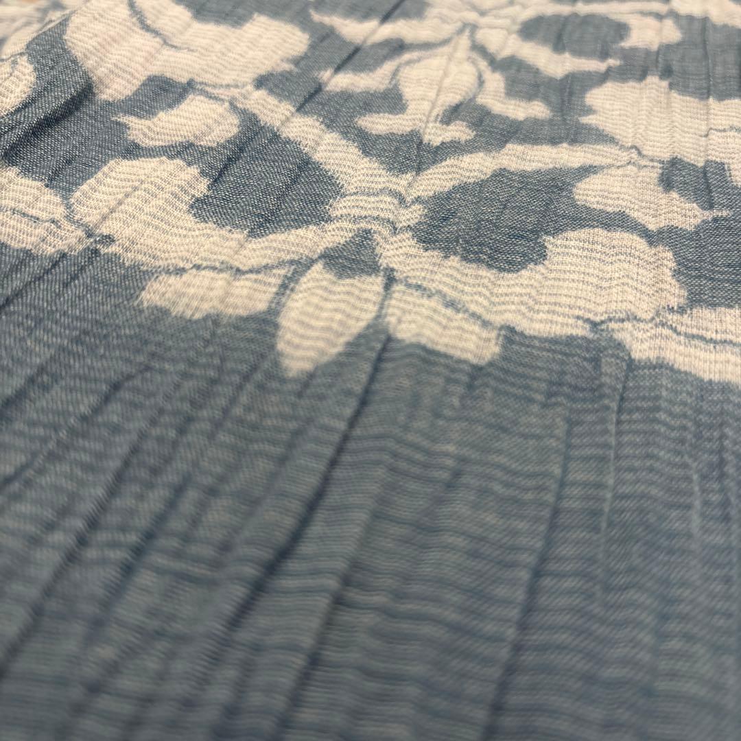 【未使用】びわちぢみ 座布団カバー 3枚セット 八端判 59×63 華宝