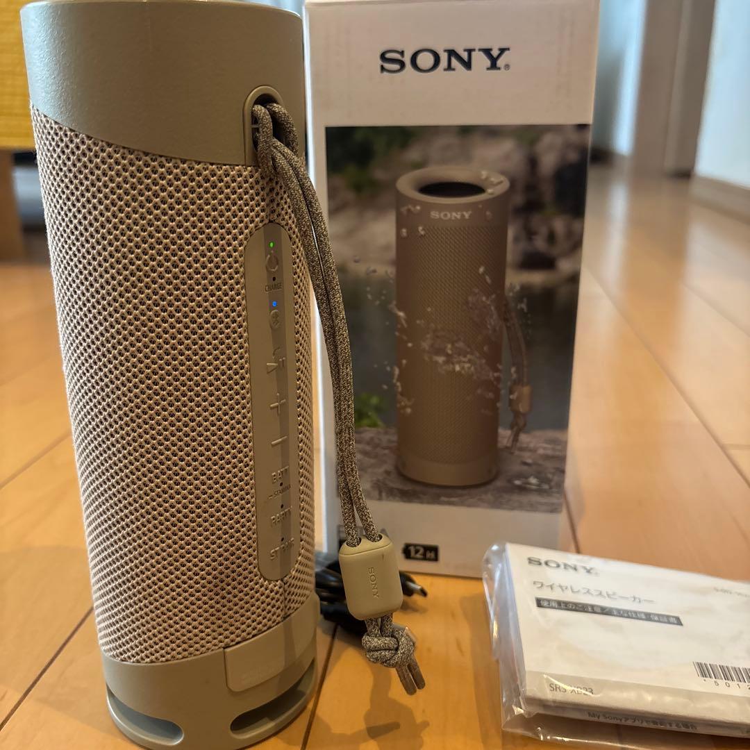 【美品】SONY SRS-XB23 wireless speaker