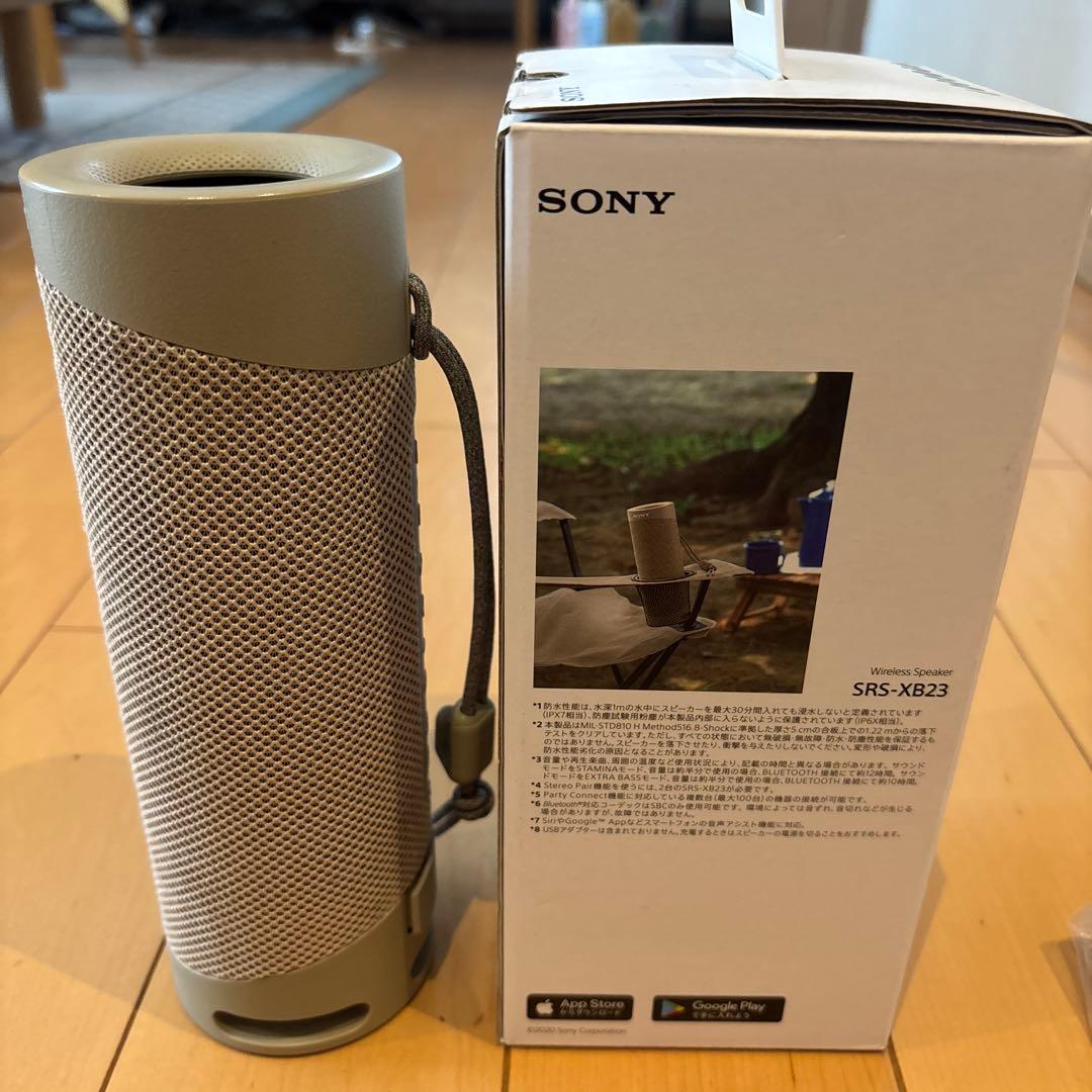 【美品】SONY SRS-XB23 wireless speaker