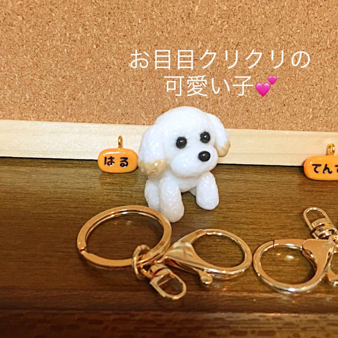 みーちゃん様❤プードル ミックス犬 キーホルダー♡