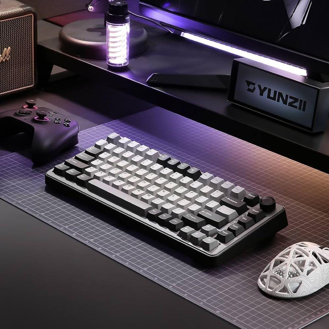 【新品未使用】YUNZII B75 PRO 75%キーボード