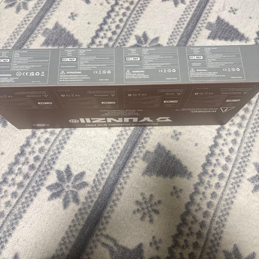 【新品未使用】YUNZII B75 PRO 75%キーボード