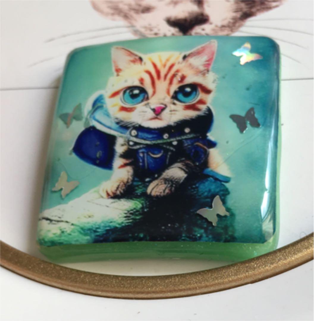 レジンヘアゴム♡猫戦士②冒険