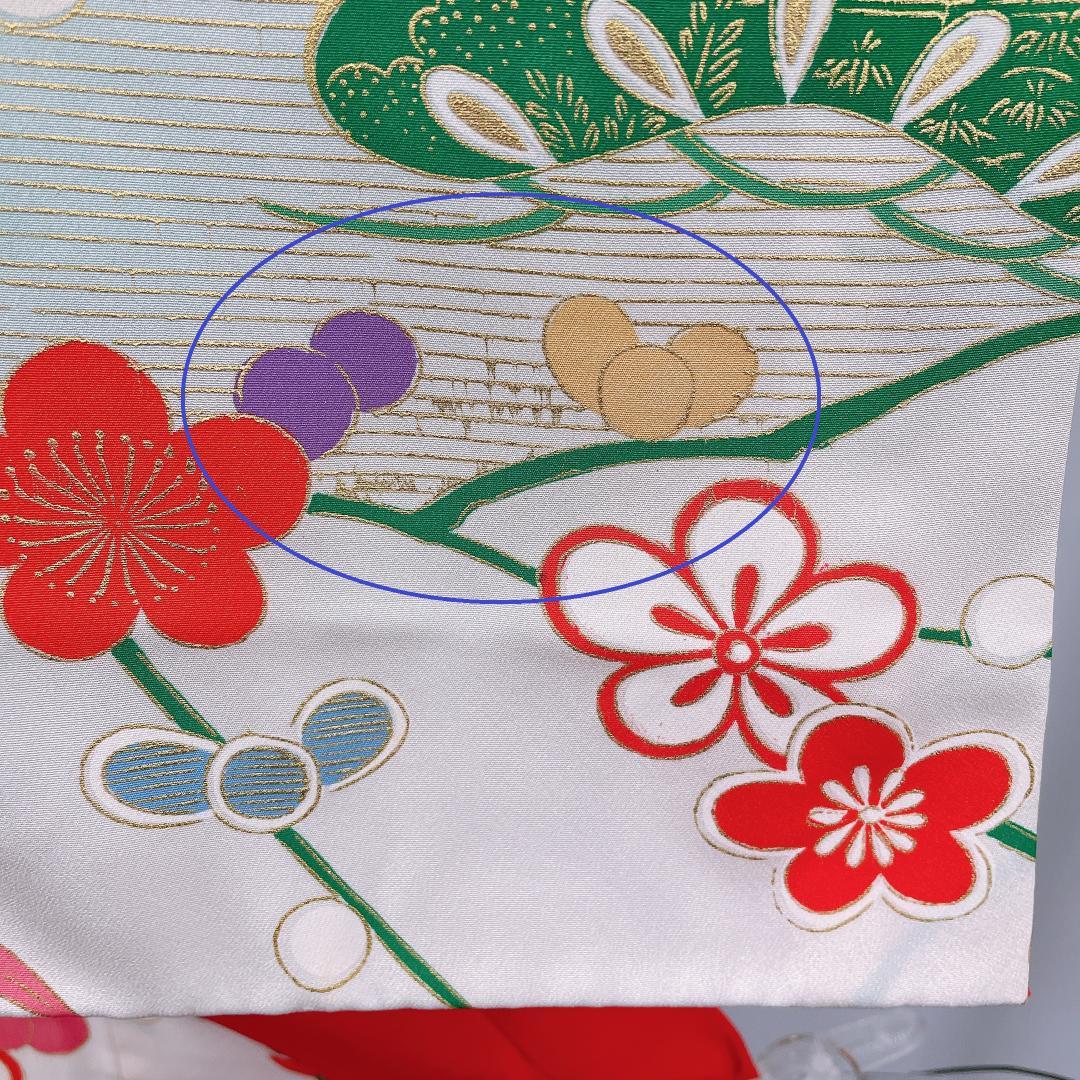 ★4156★ 子供着物 一つ身 単品 女の子 七五三 3才